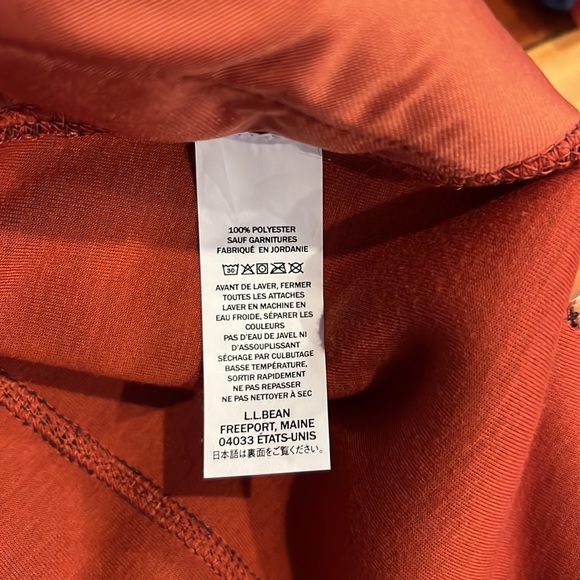 Women's L.L. Bean Mountain Pile Sherpa Fleece Coat Navy Small - Picture 6 of 7